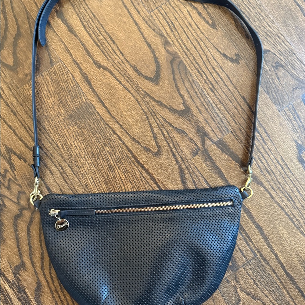Clare V Black Grande Fanny